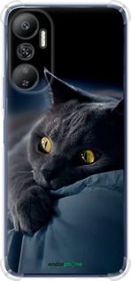Чохол на Infinix Hot 20 Димчастий кіт "825sp-2966-2448"