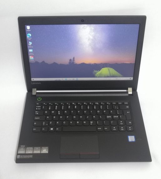 Ноутбук Lenovo V510-14IKB / 14" (1366x768) TN / Intel Core i3-6006U (2 (4) ядра по 2.0 GHz) / 4 GB DDR4 / 128 GB SSD / Intel HD Graphics 520 / WebCam / Win 10 Home б/у | Зображення 2