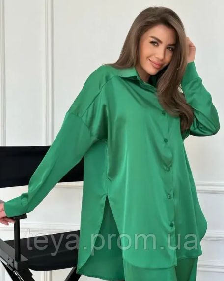 Костюм колір зелений розмір M FI_006975 | Зображення 1
