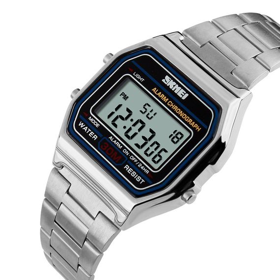 Skmei 1123SI Silver | Зображення 1