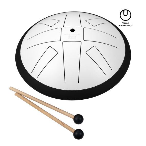Ґлюкофон Sela Melody C Major 10" SE 372 (White) (глюкофон)