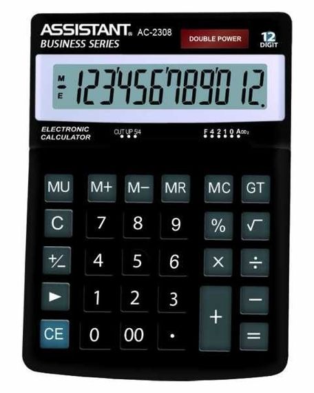 Калькулятор ASSISTANT АС-2308 12 разрядов