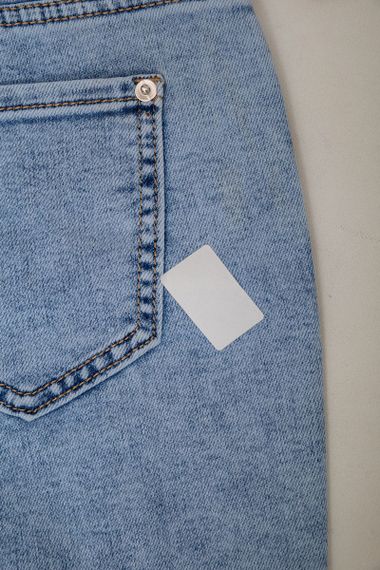 Джинсы женские  -уценка, цвет голубой, 255RL9754A-U-19 | Зображення 5