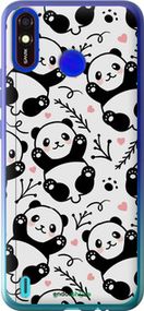 Чохол на Tecno Spark 4 Lite Панди "4318u-2425-2448"