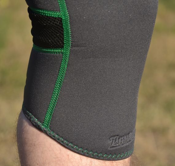 Наколінник Мадмакс MFA-294 Zahoprene Knee Support Dark Grey/Green (1шт.) XL | Зображення 6