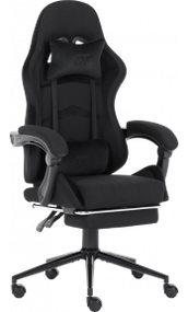 Кресло геймерское GT Racer X-2324 Fabric Black Suede