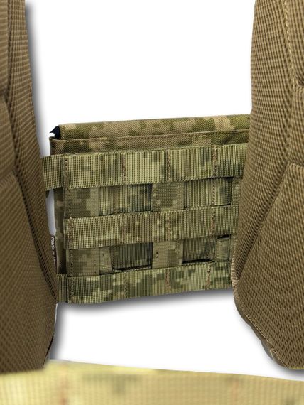 Кишеня під балістичний пакет Warrior Spirit 15*15 см Піксель | Зображення 8