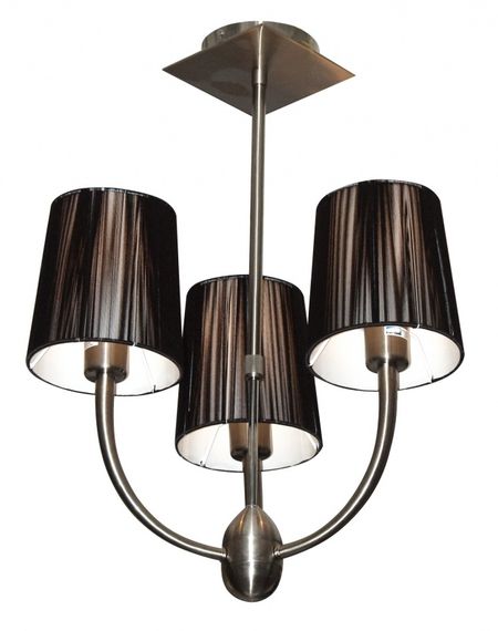 Люстра с абажуром E27 60W CH (BR-473S/3)