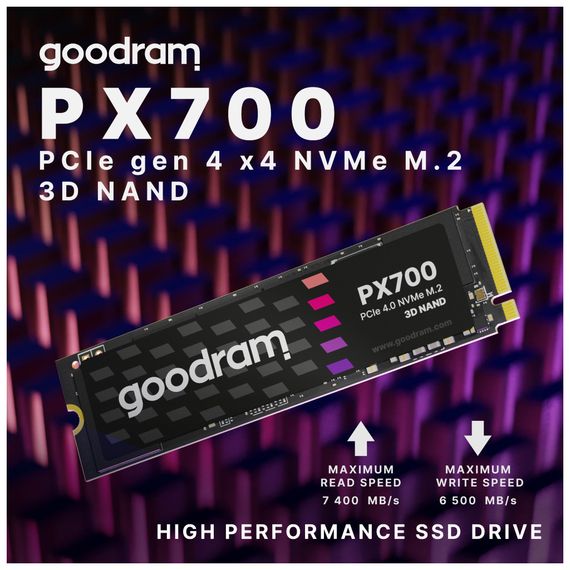 Накопичувач SSD M.2 2280 2TB Goodram (SSDPR-PX700-02T-80) | Зображення 4
