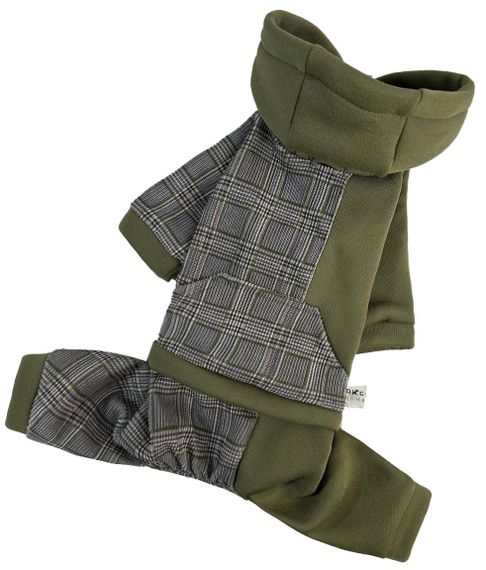 Костюм з клiтинкою хакi D-184 | Зображення 3