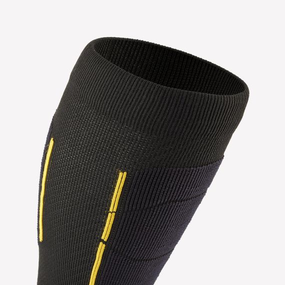 Шкарпетки вовняні лижні 500 для дорослих чорні/жовті - 38/40 | Зображення 4