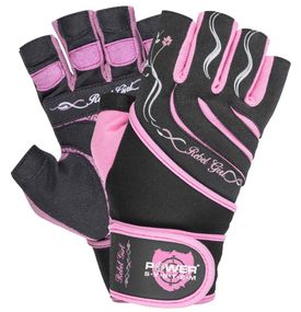Рукавички для фітнесу Power System PS-2720 Rebel Girl жіночі Pink XS