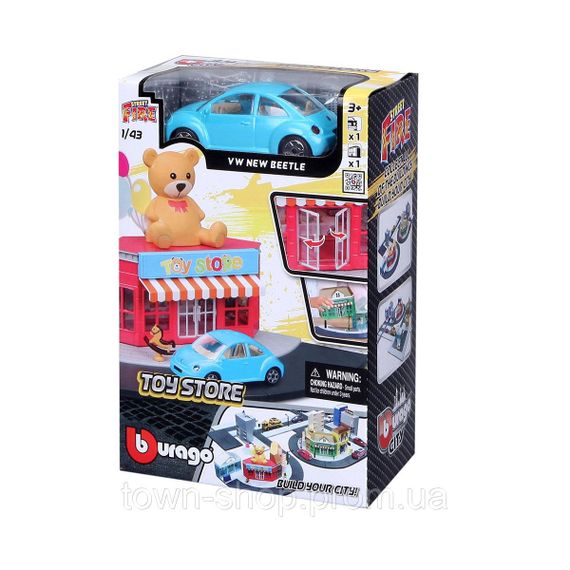 Игровой набор серии Bburago City - Магазин игрушек | Зображення 1