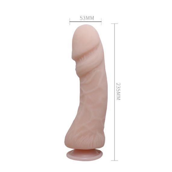 Вибратор - The Big Penis Strong Stimulation Vibrator, 23,5 см sexstyle | Зображення 3