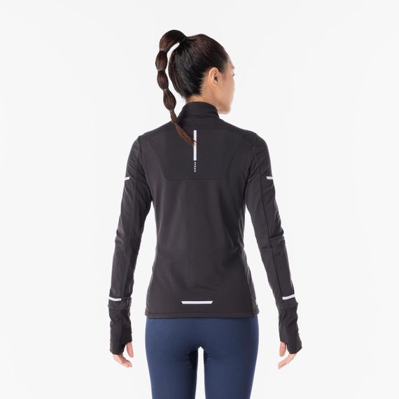 Куртка жіноча KIPRUN WARM чорна - EU40 UA46 | Зображення 1