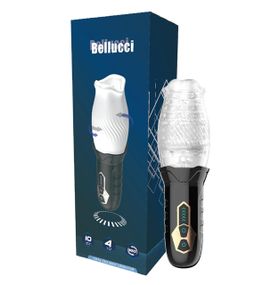 Мастурбатор Rotating and vibrating masturbator sexstyle