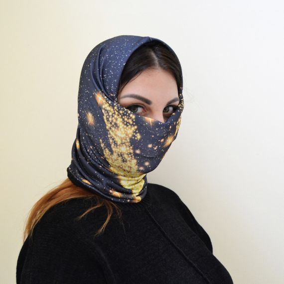 Защитная бафф маска на лицо 4Profi New Year Tree размер M 14790_1 | Зображення 1