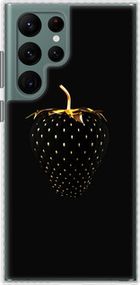 Чохол на Samsung Galaxy S22 Ultra Чорна полуниця "3585pc-2500-24368"