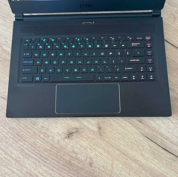Ноутбук  MSI GS65 Stealth 8SE 15.6" 144Hz i7 8750H 32Gb SSD 512Gb RTX 2060 Б/В | Зображення 3