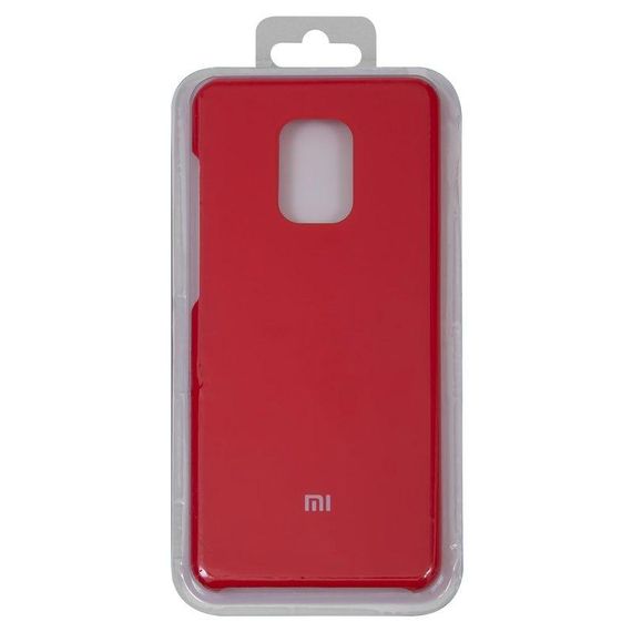 Чохол Silicone Cover Case для Xiaomi Redmi Note 9 Pro red