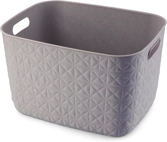 Корзина для хранения пластиковая Curver (Курвер) Softex L 19 л (00574) Бежевый