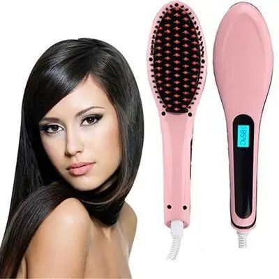 Електрична автоматична гребінець-випрямляч hqt-906 FAST HAIR STRAIGHTENER | Зображення 1