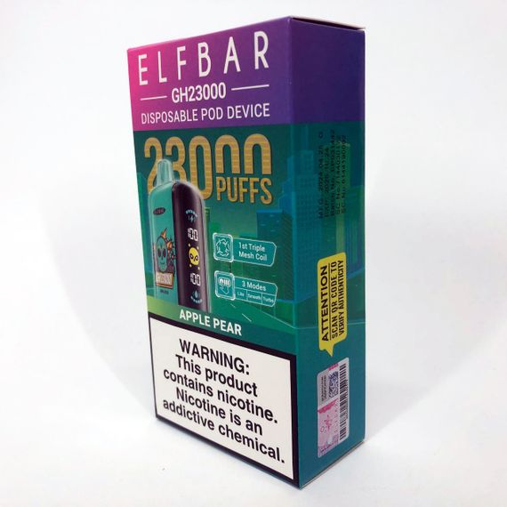 ELF BAR GH 23000 смак Яблуко Груша (Apple Pear) | Зображення 2