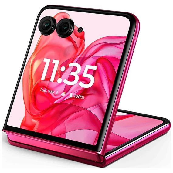 Мобильный телефон Motorola Razr 50 Ultra 12/512GB Hot Pink (PB1T0103RS) | Зображення 7