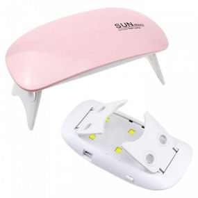 LED+UV Lamp SUN Mini 6W LED лампа для полимеризации гель-лака