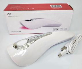 Лампа для манікюру та педикюру Q5 UV/LED для сушіння гель лаку нігтів 18 Вт