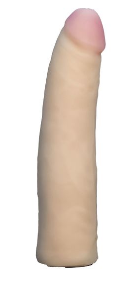 Насадка для страпона телесная EGZO Ciberskin NSTR03 ( 18 см х 3,5 см ) sexstyle | Зображення 1