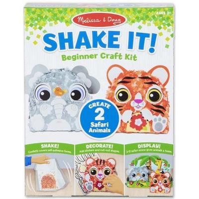 Набор для творчества Melissa&amp;Doug Конфетти для изделий Друзья сафари (MD30182)
