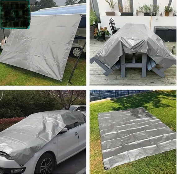 Тент 200 г/м2 Shadow 4 х 8 м тарпауліновий (Чіткій розмір) універсальні тенти | Зображення 7