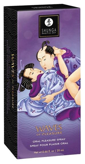 Спрей для посилення слиновиділення Shunga Waves of Pleasure Exotic Fruits Sex Aura | Зображення 3