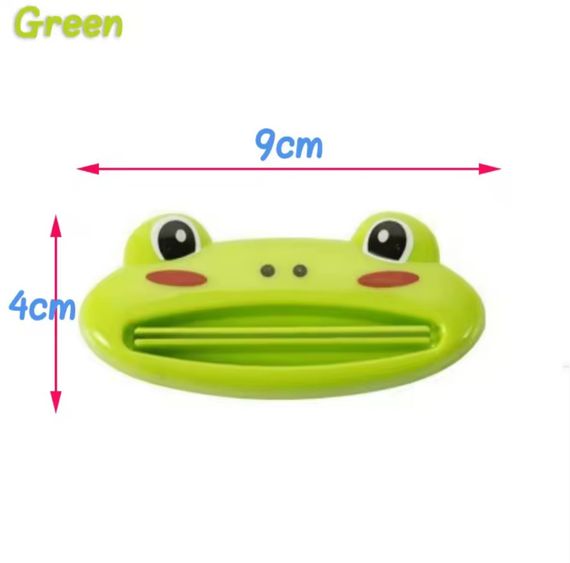 Дозатор для зубної пасти у формі тварини (жабка), тримач тюбика для легкого видавлювання зубної пасти. | Зображення 7