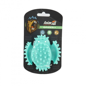 Іграшка для собак AnimAll GrizZzly мультифункціональний м'яч, м'ятний 9,3 см