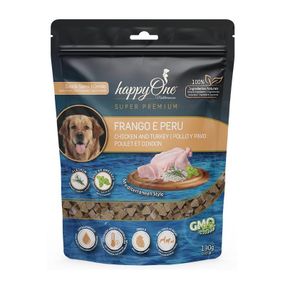 Ласощі для собак з куркою та індичкою Happy One Mediterraneum Dog Chicken and Turkey Snack 190 гр