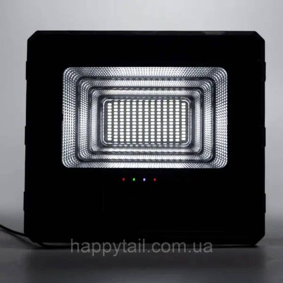 Уличный LED фонарь на солнечной батарее 300 Вт 246 LED прожектор с пультом и панелью HP-5-75 | Зображення 2