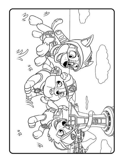 Книжка-розмальовка Щенячий патруль "Справжні герої" 228007 укр. мовою | Зображення 2