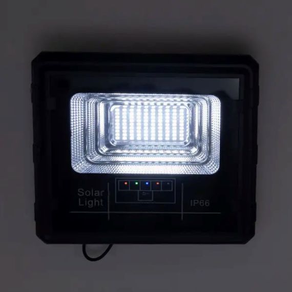 Вуличний LED ліхтар на сонячних батареях прожектор світлодіодний вуличний 120 LED 200 Вт із сонячною панеллю HP-5-74 | Зображення 2