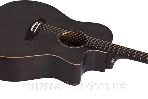 Акустична Гитара SCHECTER DELUXE ACOUSTIC SSTBLK | Зображення 4