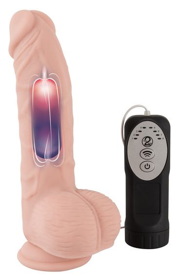 Вибратор на присоске Medical Silicone Pulsating Vib Sex Aura | Зображення 4
