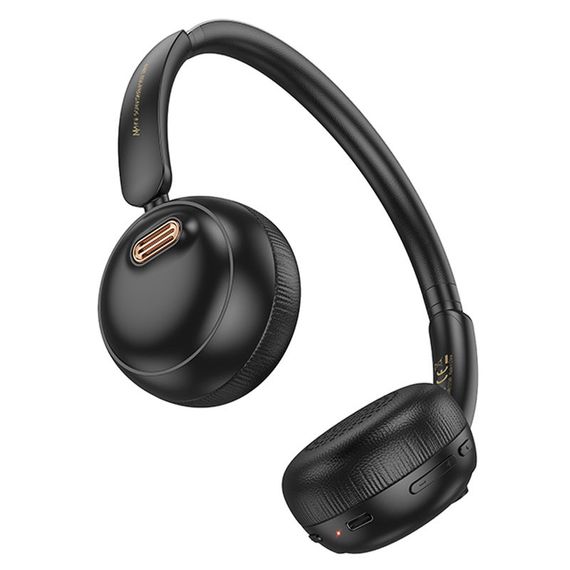 Накладні бездротові навушники Hoco W62 Verso retro Black | Зображення 2