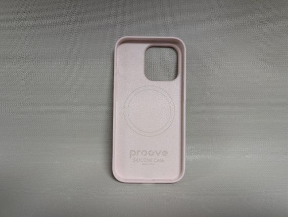 Чохол для iPhone 14 Pro / Айфон 14 Про Proove Soft Touch MagSafe, TPU, матовий, рожевий | Зображення 4