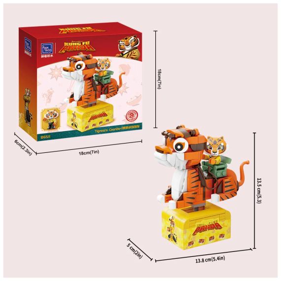 Конструктор Pantasy Kung Fu Panda Косридер Тигриці (86511) | Зображення 2