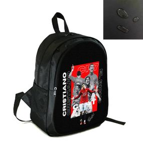 Рюкзак міський/шкільний 38×28см з принтом Кріштіану Роналду дитячий, підлітковий, спортивний (4239)