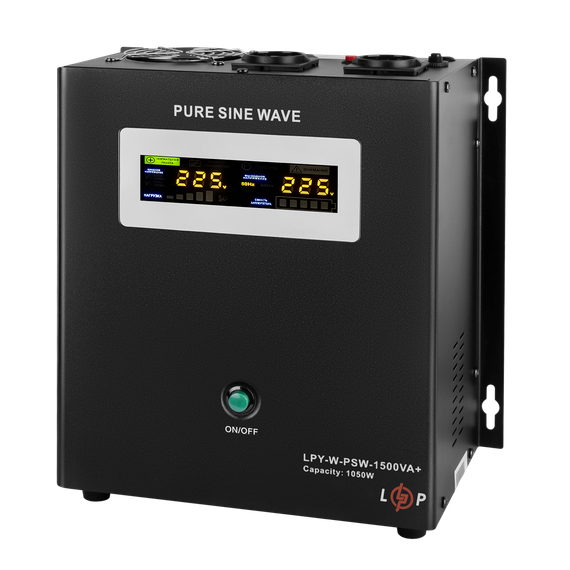 ИБП с правильной синусоидой 24V LPY-W-PSW-1500VA+(1050Вт)10A/15A | Зображення 1