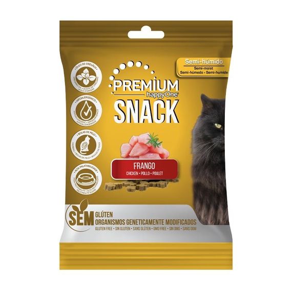 Лакомство для котов с курицей Happy One Premium Cat Chicken Snack 50 гр