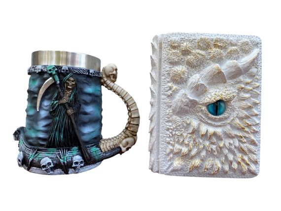 Подарунковий набір Кухоль 3D Підземний 574 і Блокнот 3D «Око Крижаного Хранителя»