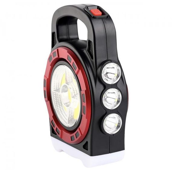 Ліхтар туристичний світлодіодний переносний 6678С-3LED+5COB, Ліхтар для кемпінгу батарея NQ-26 | Зображення 5